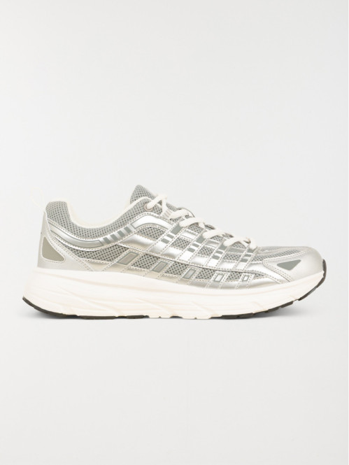 Baskets à lacets homme gris (40-46)