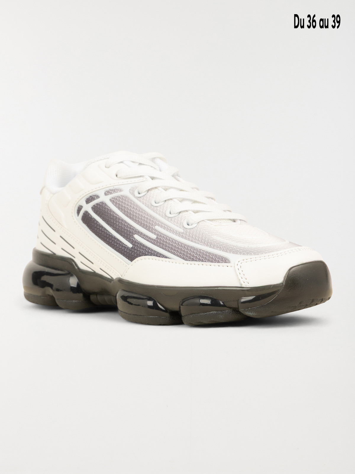 Chaussure sport blanche garçon (31-39)