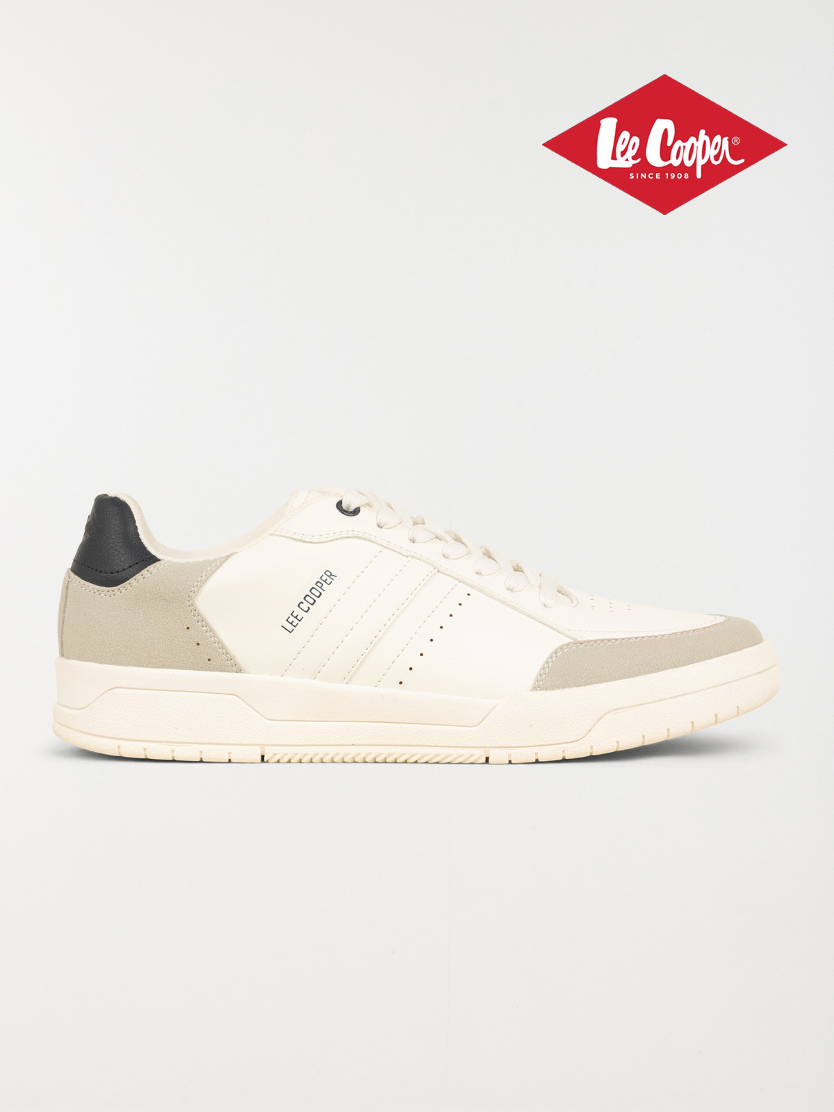 Baskets LEE COOPER homme blanc (40-46)