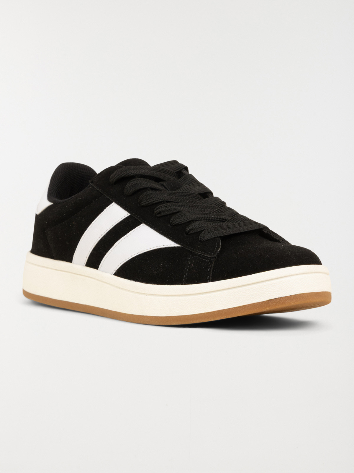 Basket noire bande blanche homme (40-46)