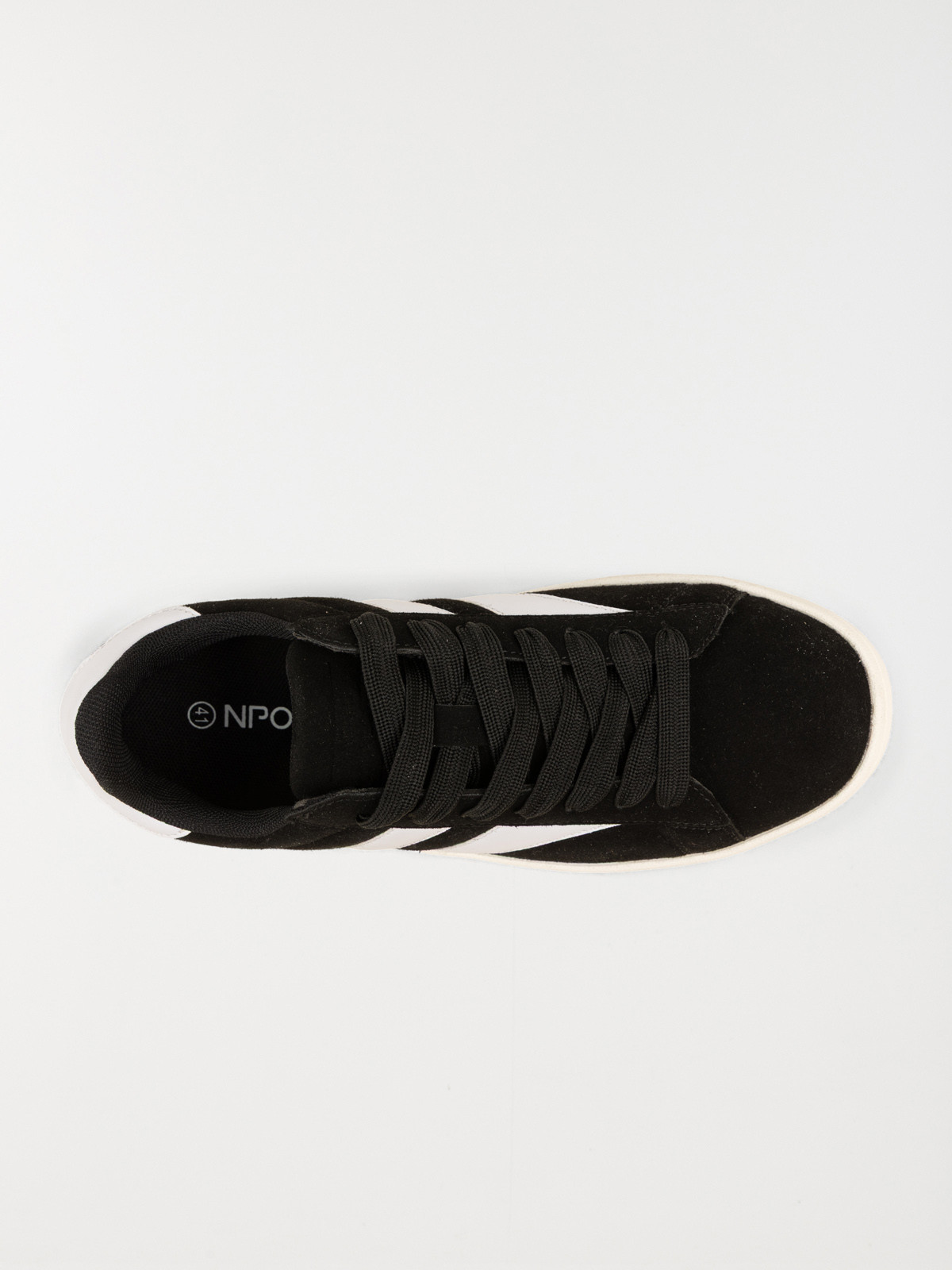 Basket noire bande blanche homme (40-46)