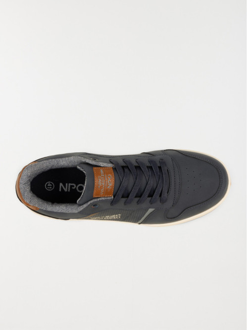 Baskets lacets homme navy...