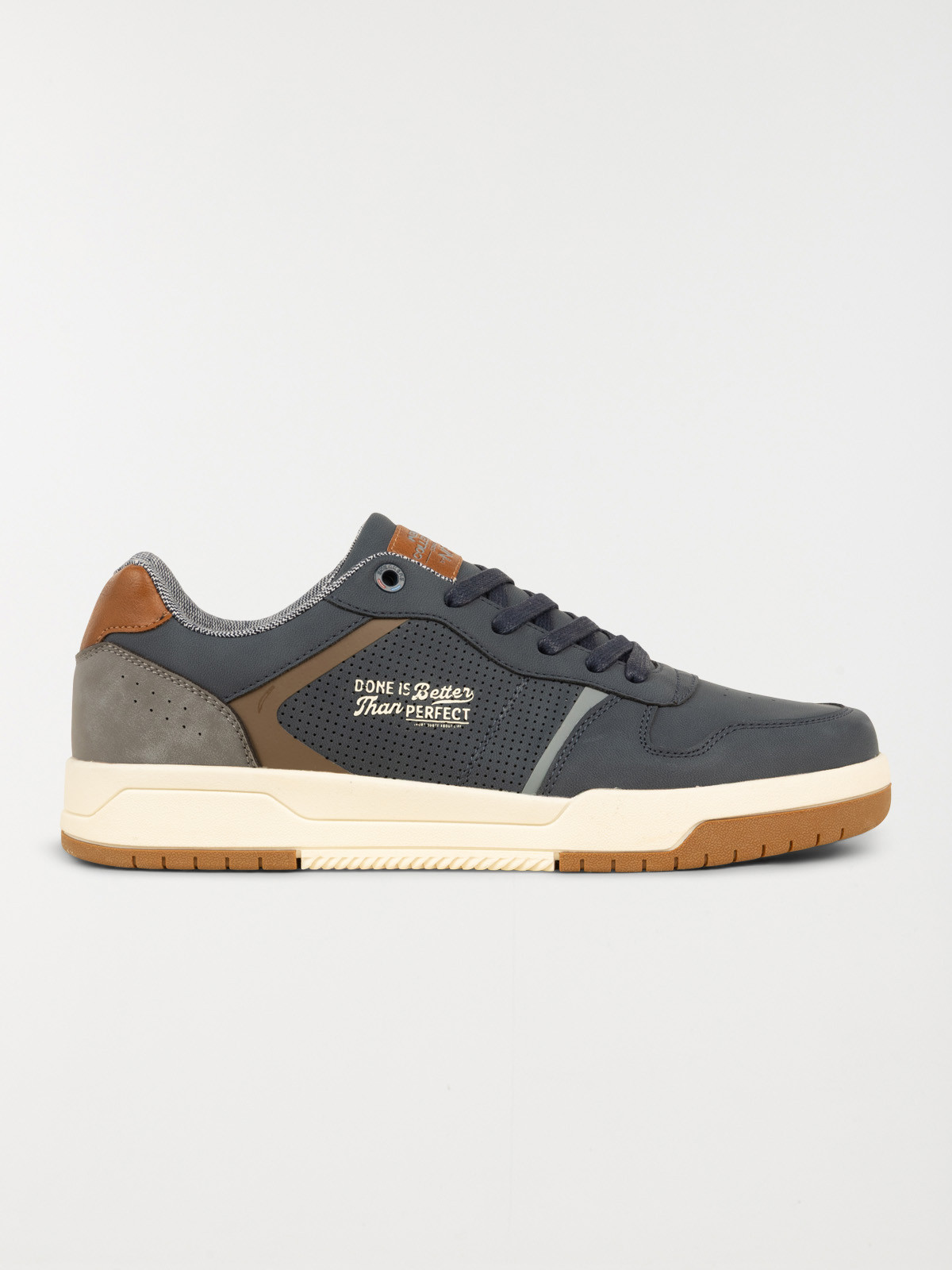 Baskets lacets homme navy (40-46)
