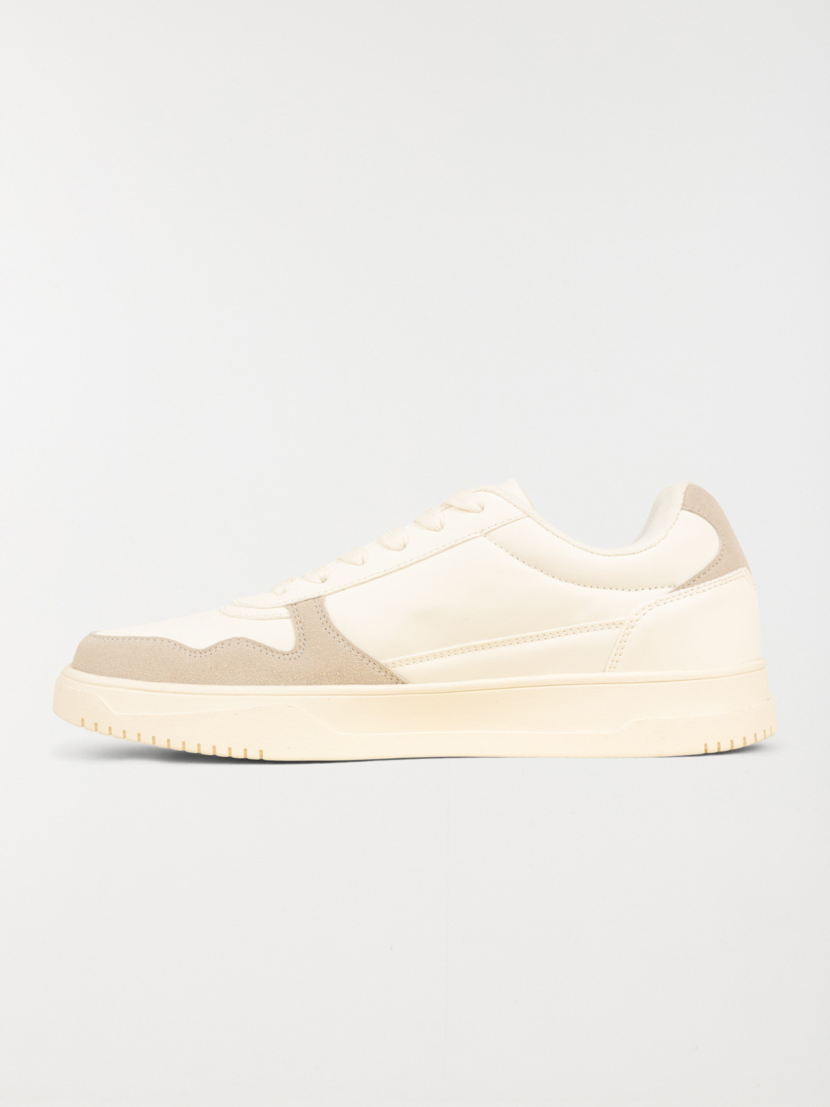 Basket blanche à lacet homme (40-45)