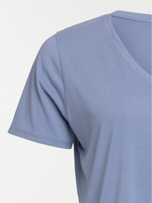 T-shirt denim blue grande...