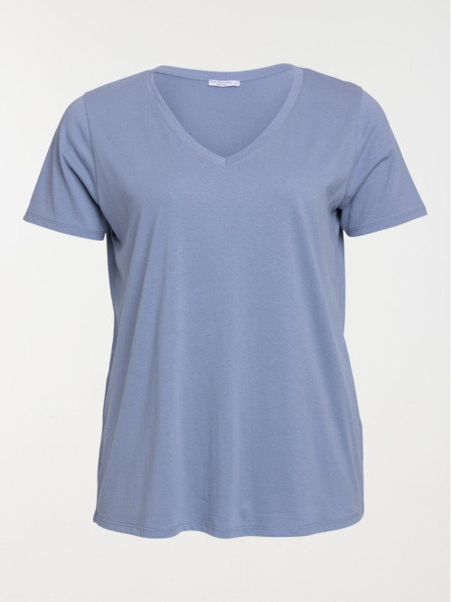 T-shirt denim blue grande...