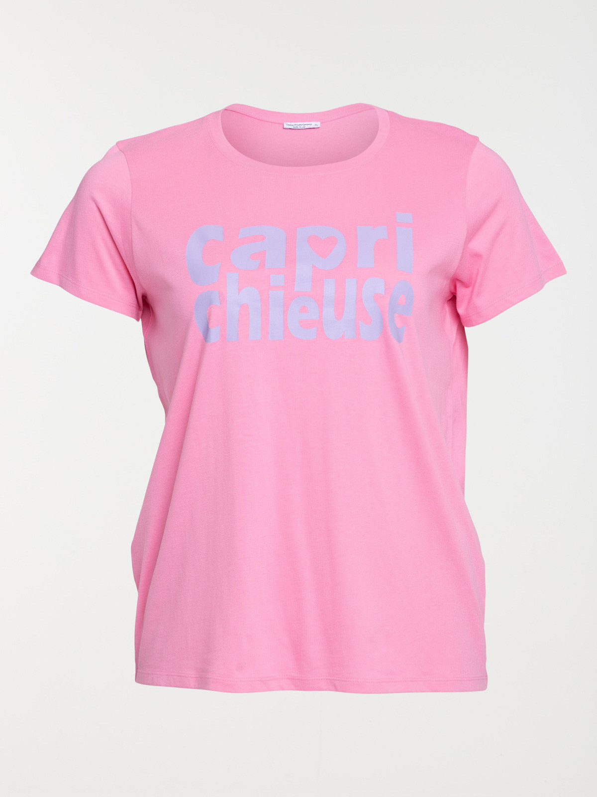 T-shirt caprichieuse grande taille femme