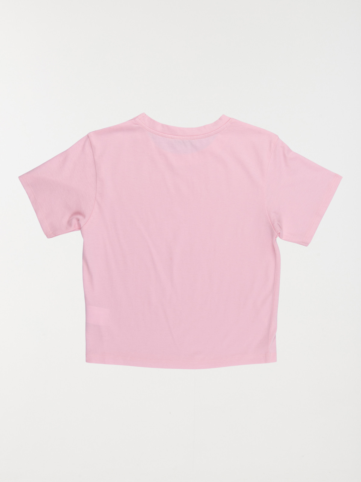T-shirt motif rose poudre fille (XXS-M)