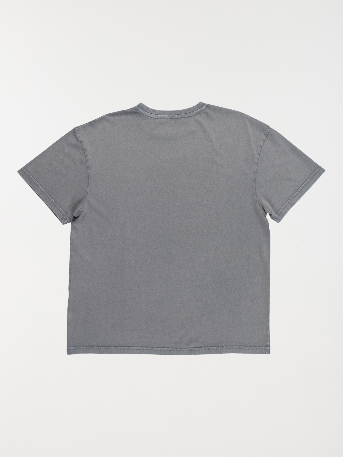 T-shirt uni gris orage garçon (XXS-M)