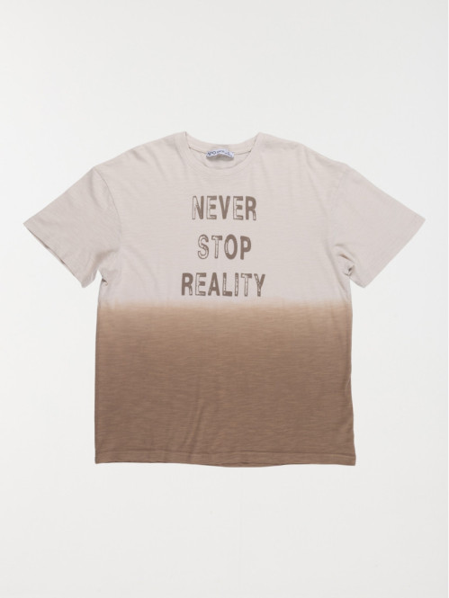 T-shirt deep dye message...