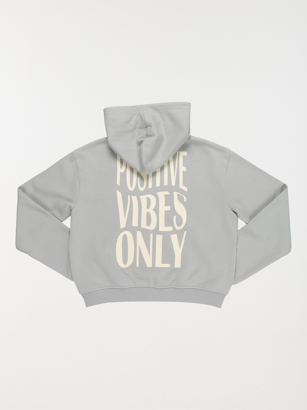 Sweat capuche message dos fille (XXS-M)