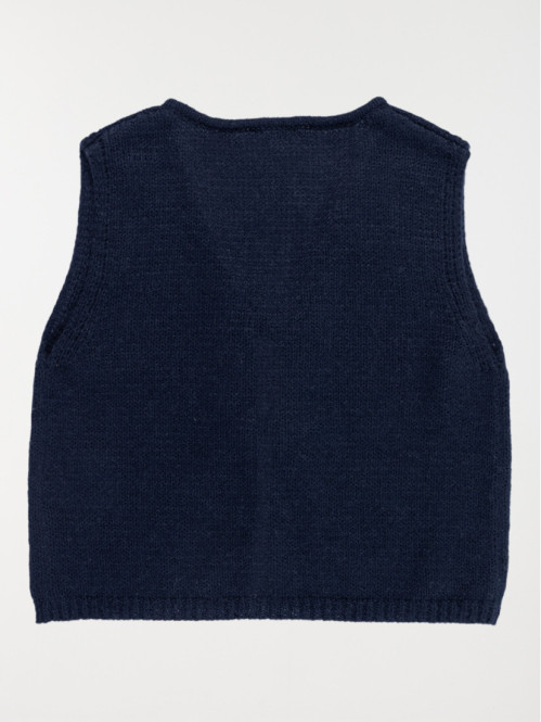 Gilet sans manches à nouer...