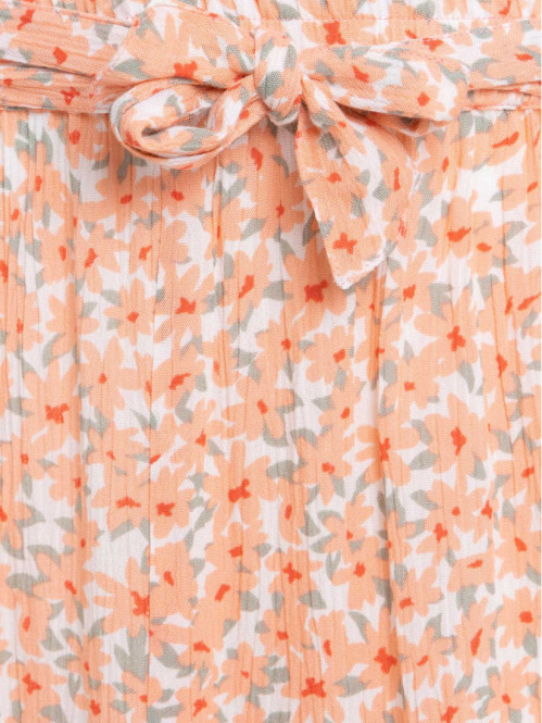 Jupe longue fleurie grande taille femme