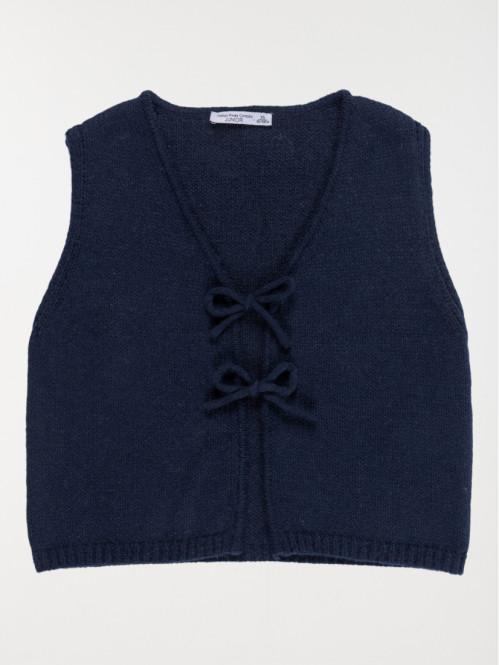 Gilet sans manches à nouer...