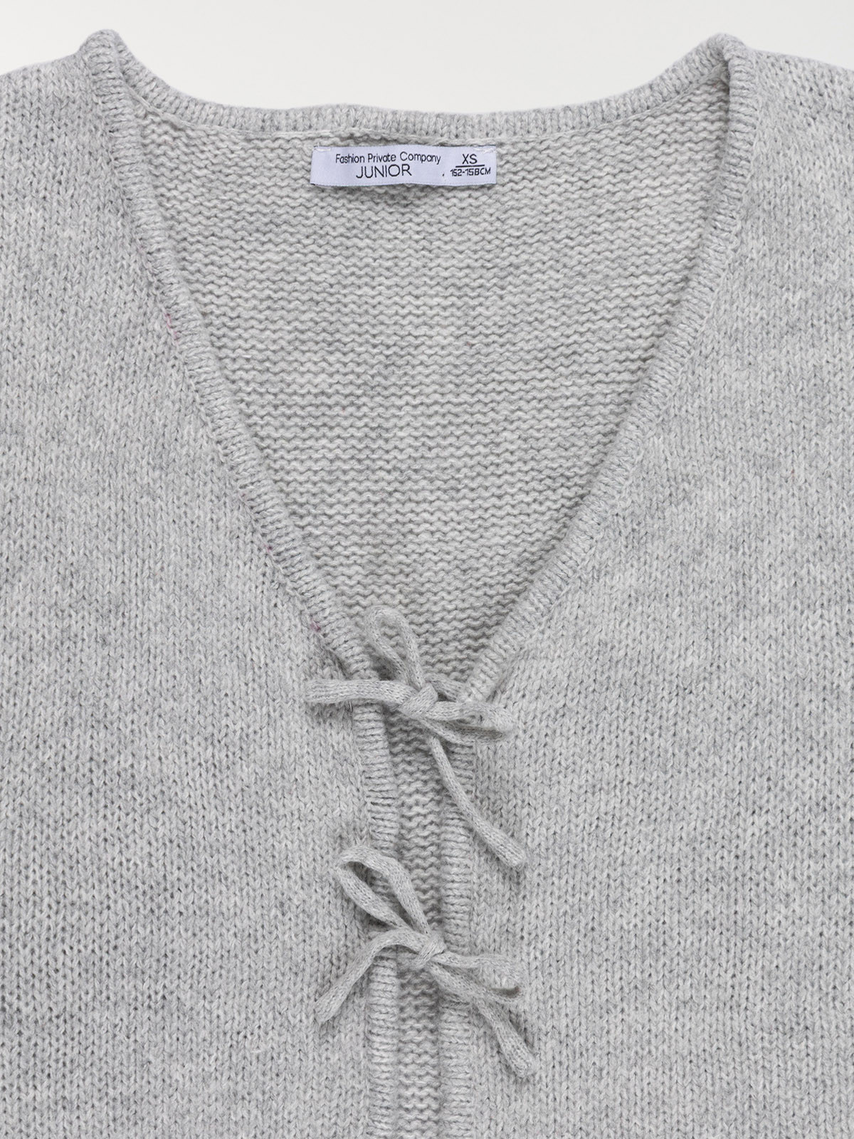 Gilet à nouer sans manches fille (XXS-M)