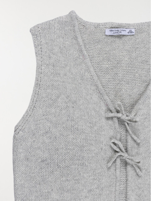 Gilet à nouer sans manches...