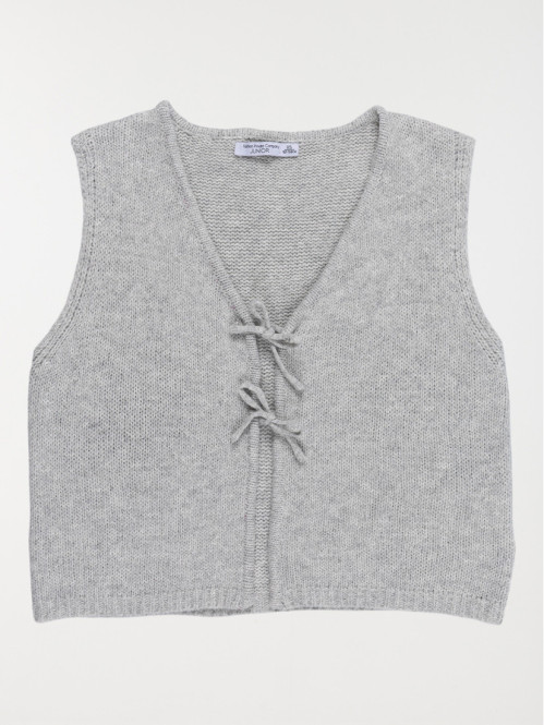Gilet à nouer sans manches...