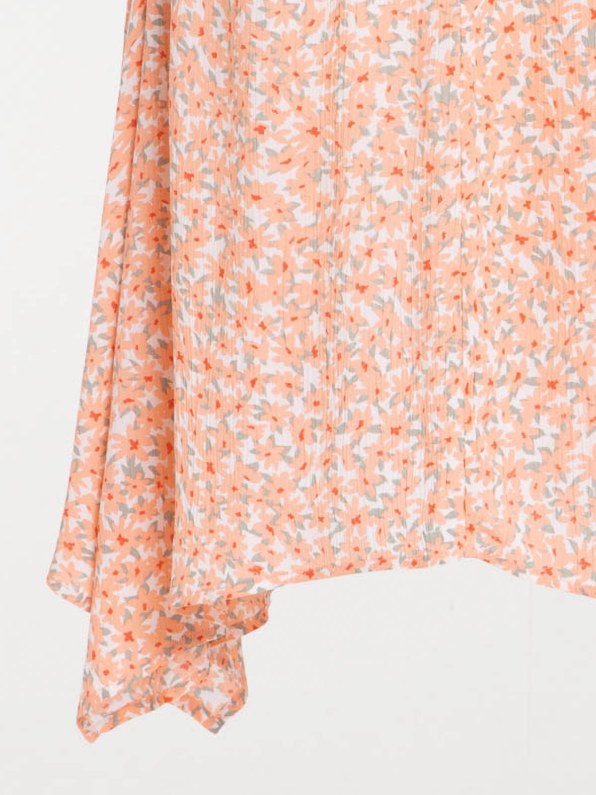 Jupe longue fleurie grande taille femme