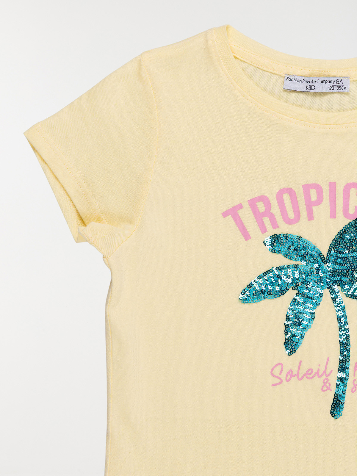 T-shirt tropicool palmier fille (3-12A)