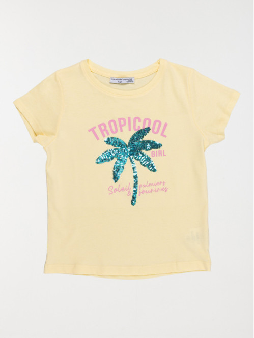 T-shirt tropicool palmier...