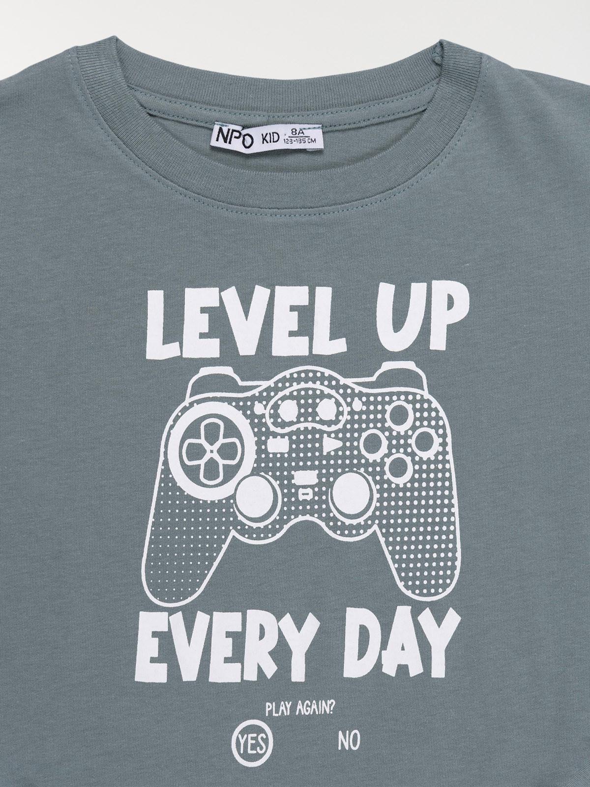 T-shirt manette vidéo garçon (3-12A)