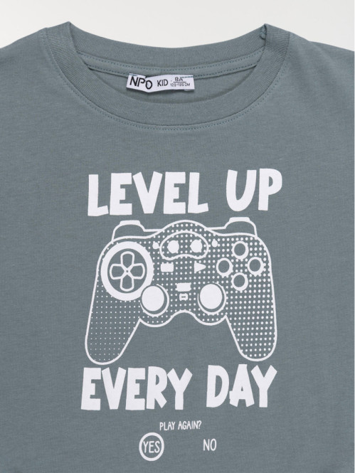 T-shirt manette vidéo...