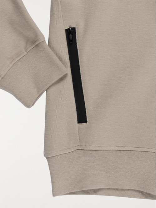 Sweat capuche zippé garçon...