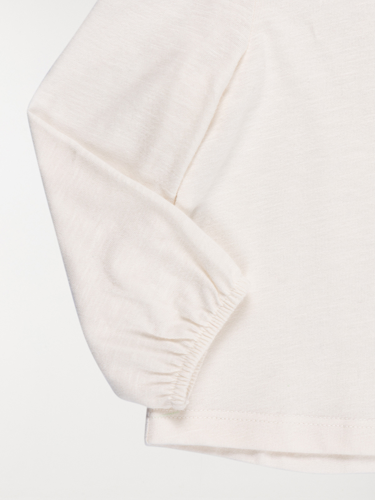 T-shirt fille col claudine (3-36M)