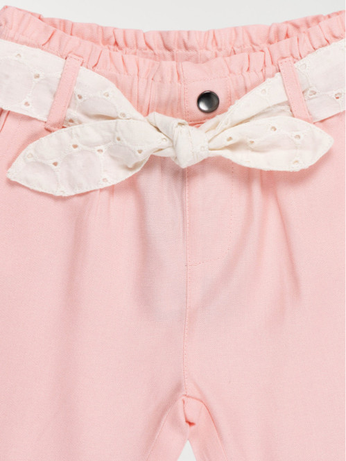 Pantalon ceinture fille...