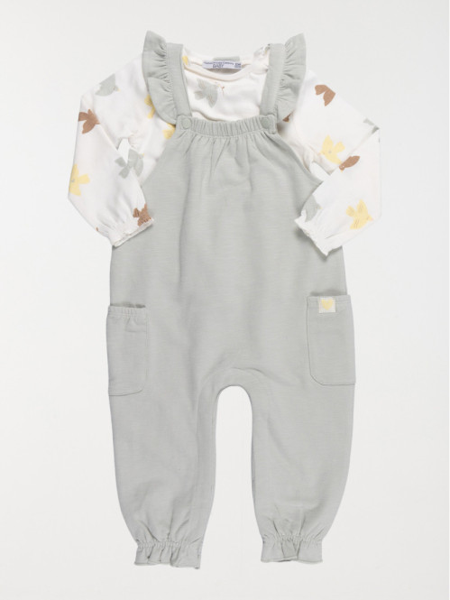 Ensemble t-shirt/salopette...