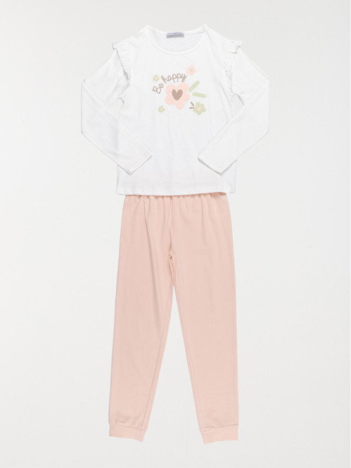 Pyjama be happy fille (3-12A)