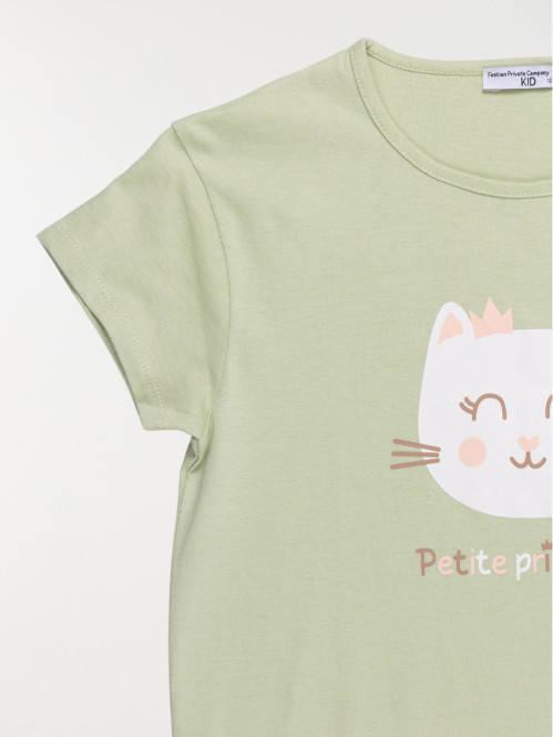 Chemise de nuit chat fille...