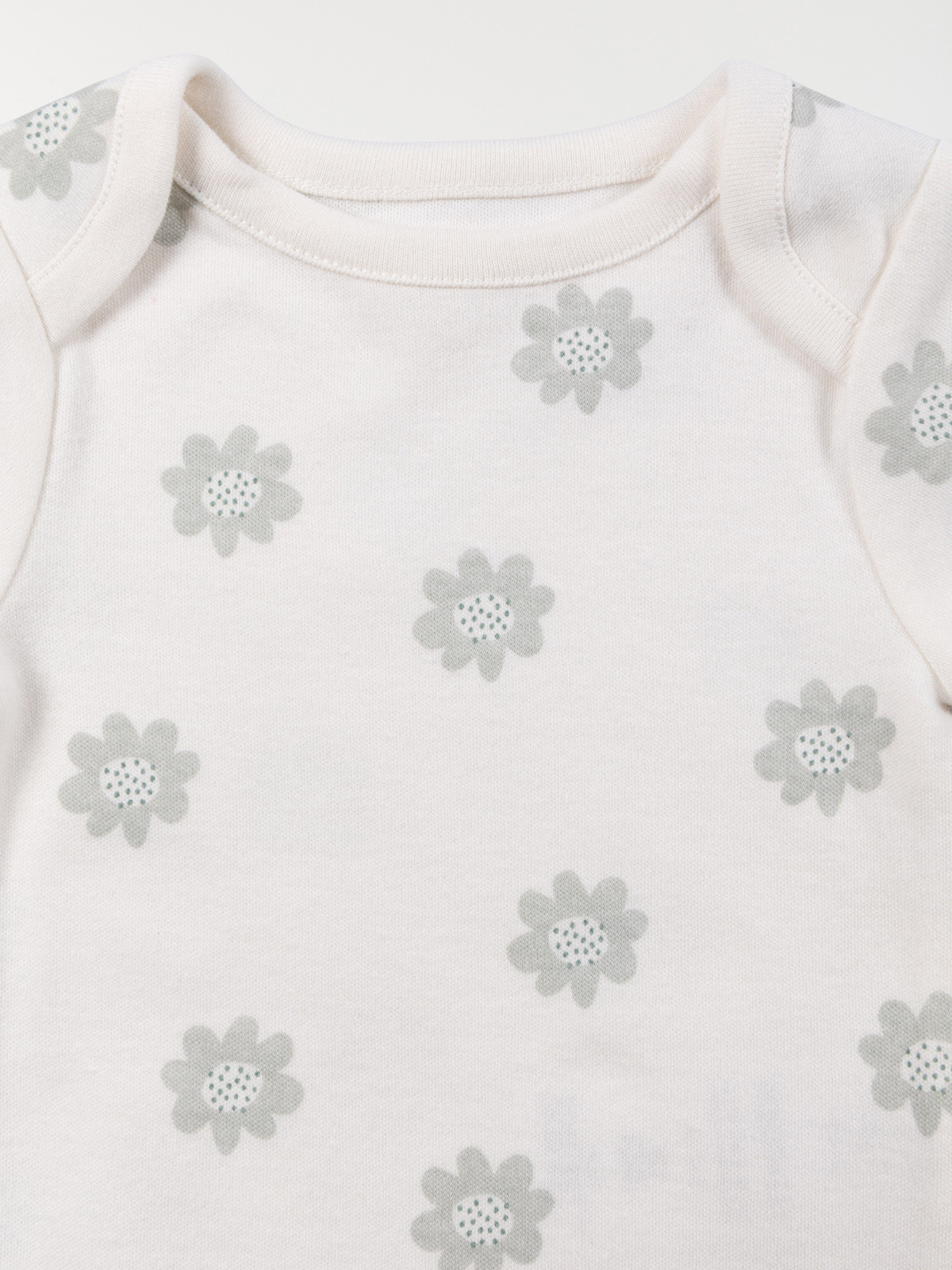 Lot de 3 bodies fleur fille (3-24M)