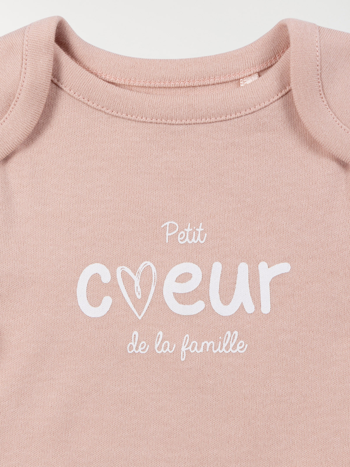 Lot de 3 bodies coeur fille (3-24M) Lot de 3 bodies coeur fille (3-24M)