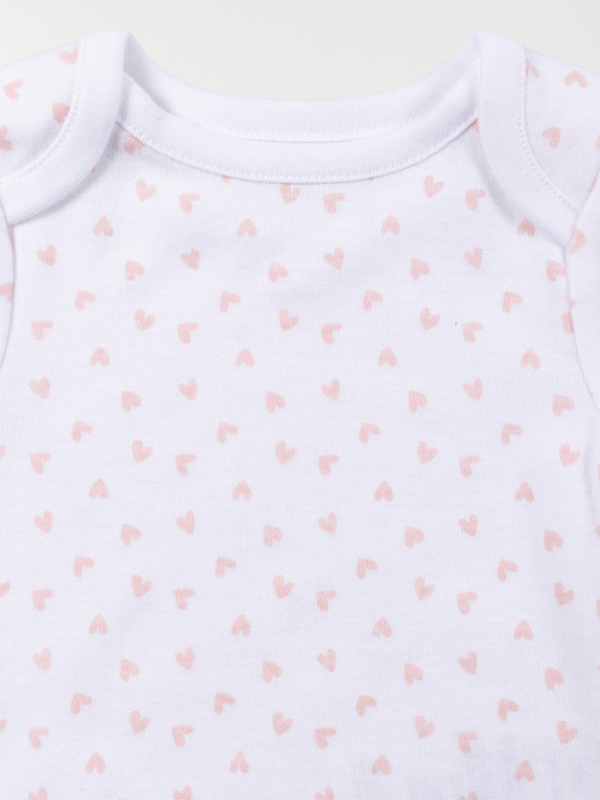 Lot de 3 bodies coeur fille (3-24M) Lot de 3 bodies coeur fille (3-24M)