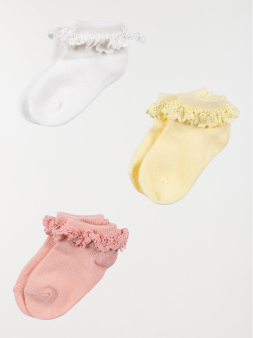 Lot 3 paires chaussettes...