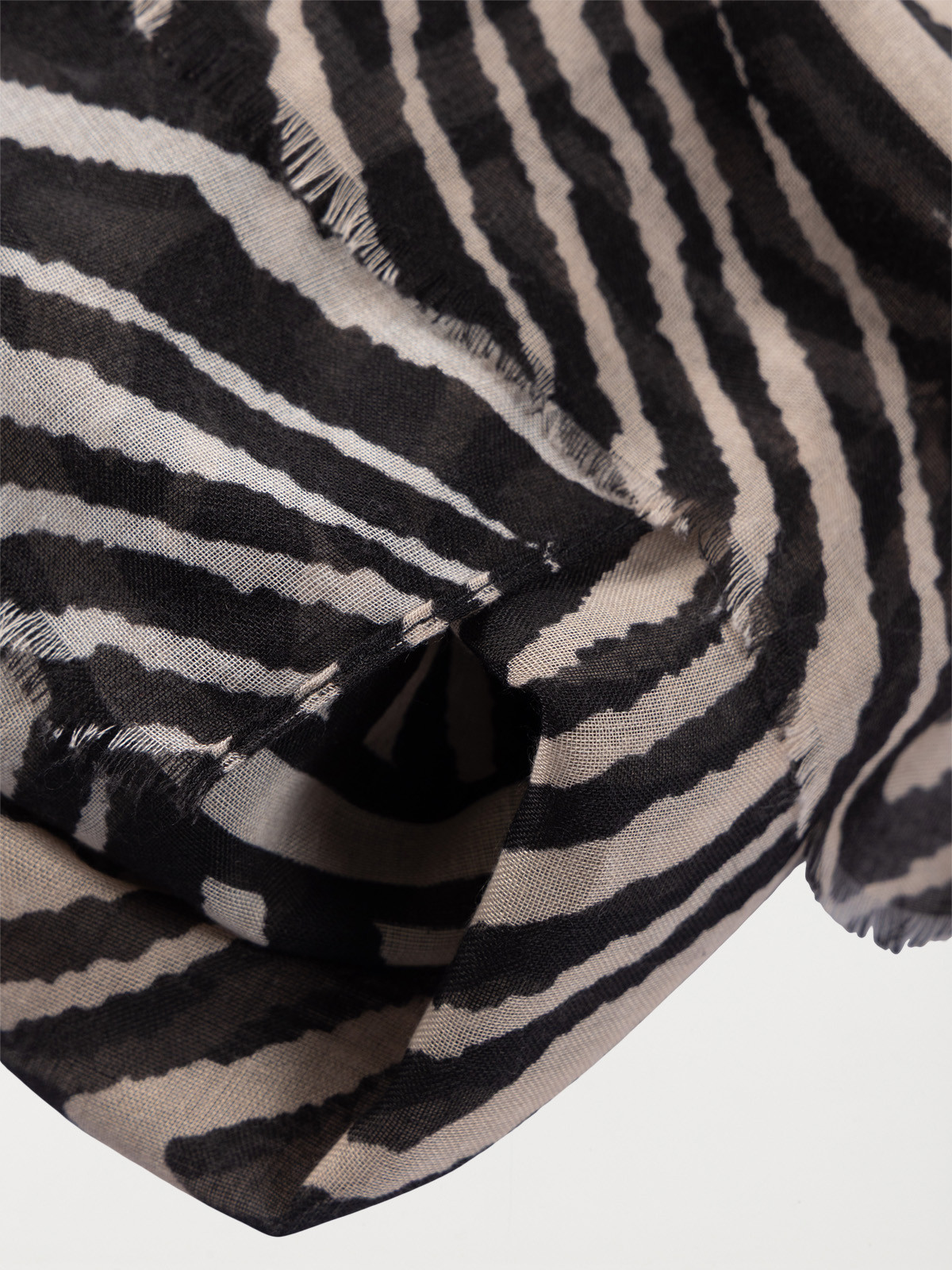 Foulard motif zèbre femme Foulard motif zèbre femme