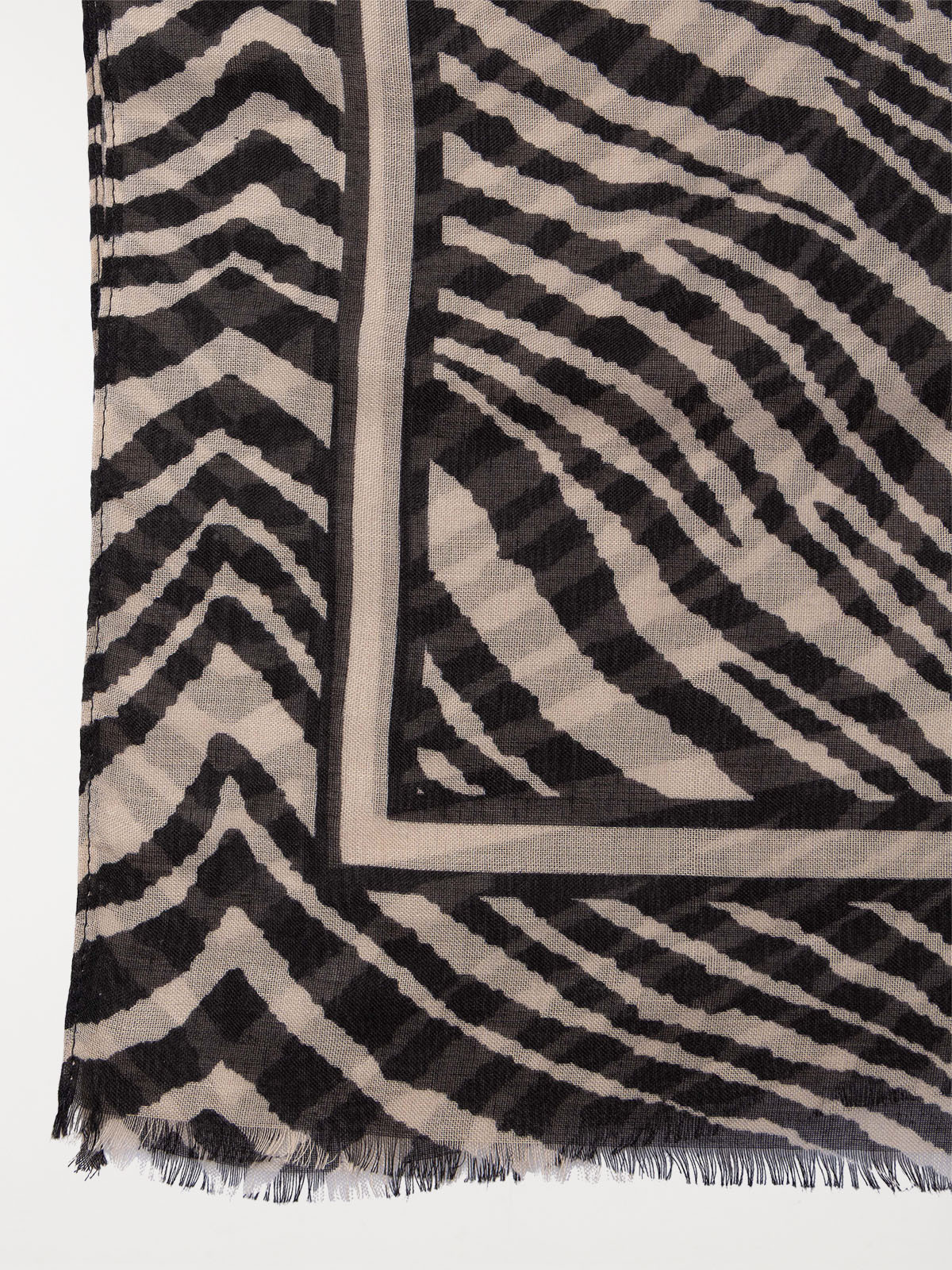 Foulard motif zèbre femme Foulard motif zèbre femme