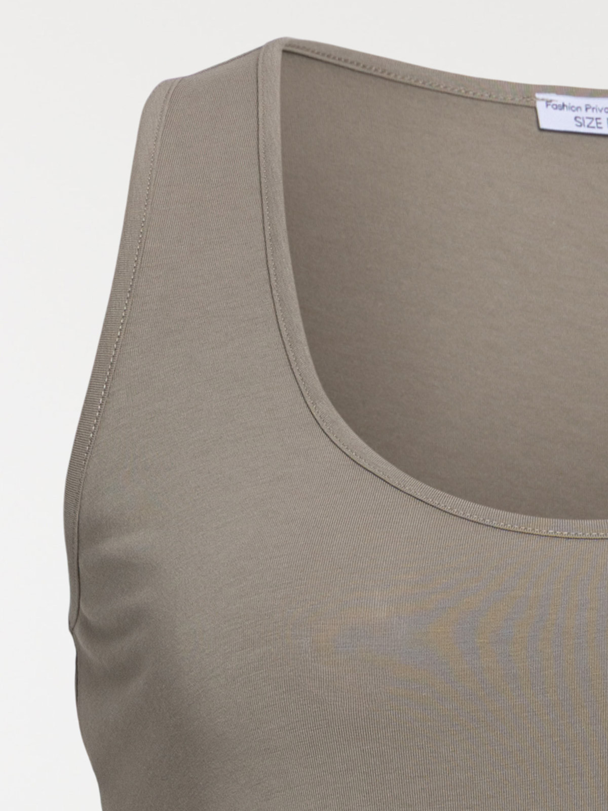 Débardeur tilleul grande taille femme