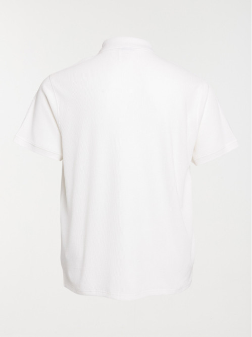 Polo manches courtes homme grande taille