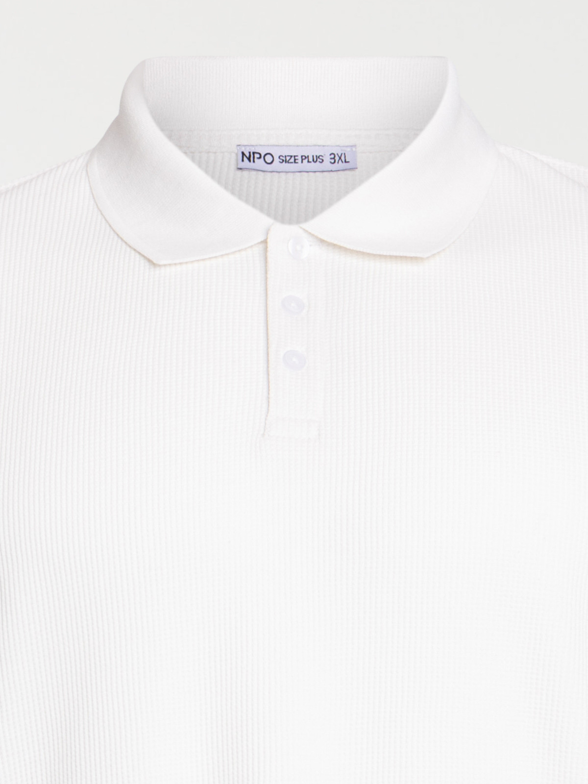 Polo manches courtes homme grande taille