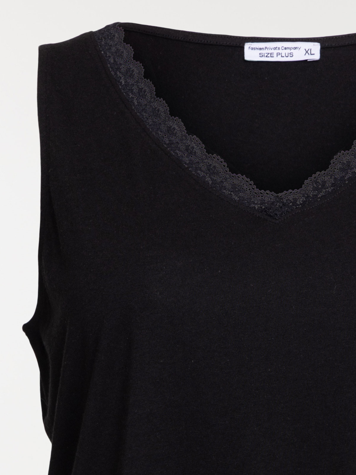 Débardeur dentelle grande taille femme