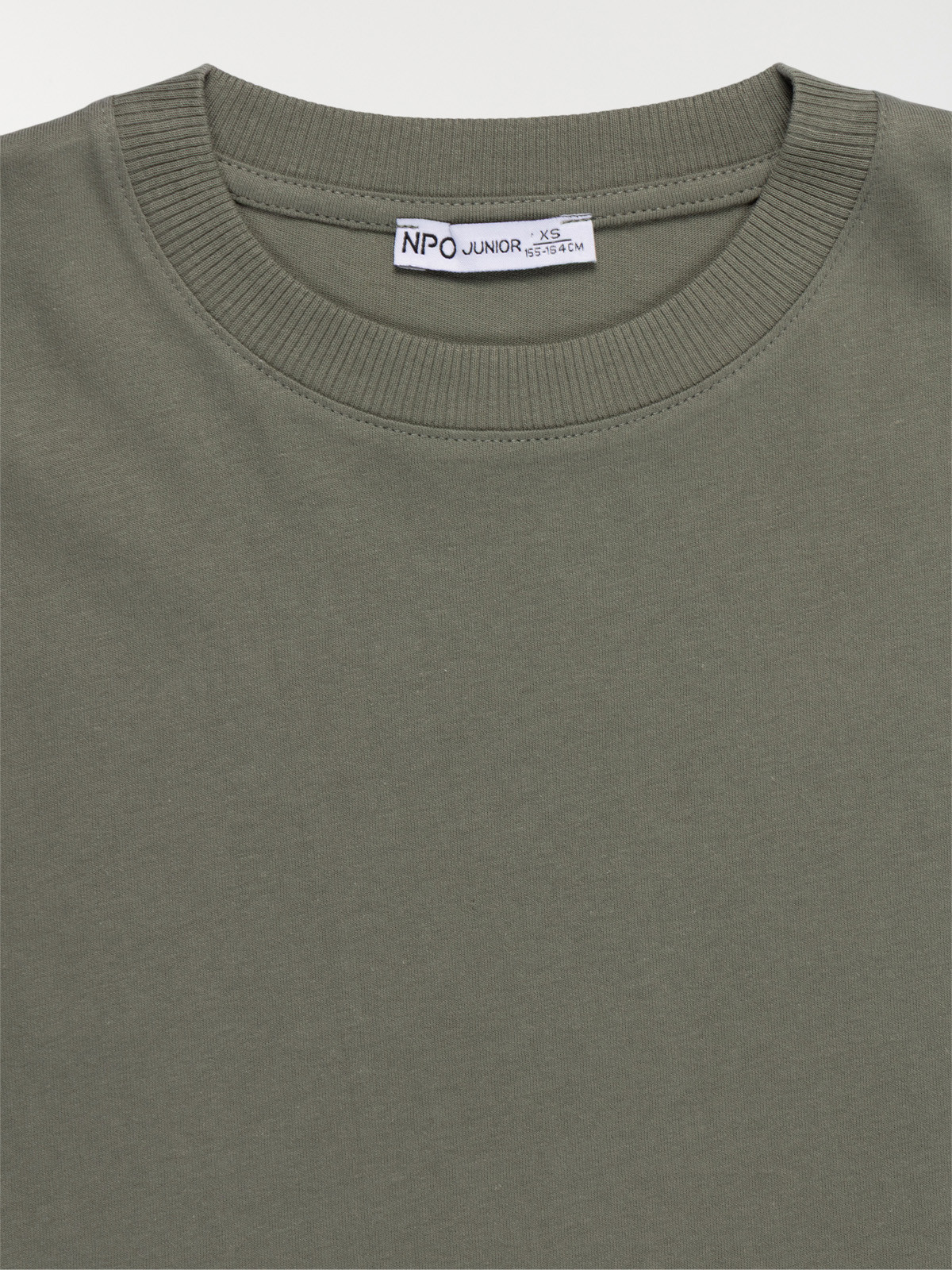 T-shirt basique vert army garçon (XXS-M) T-shirt basique vert army garçon (XXS-M)