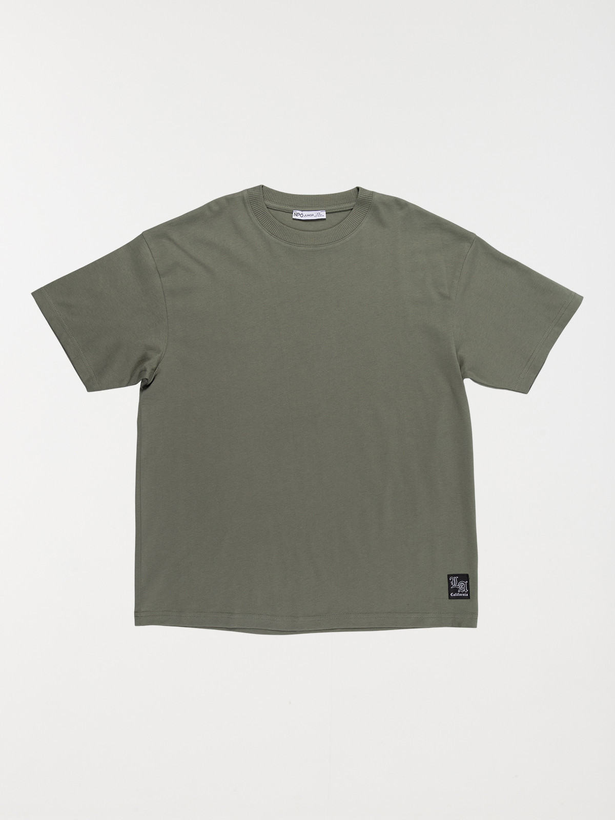 T-shirt basique vert army garçon (XXS-M) T-shirt basique vert army garçon (XXS-M)