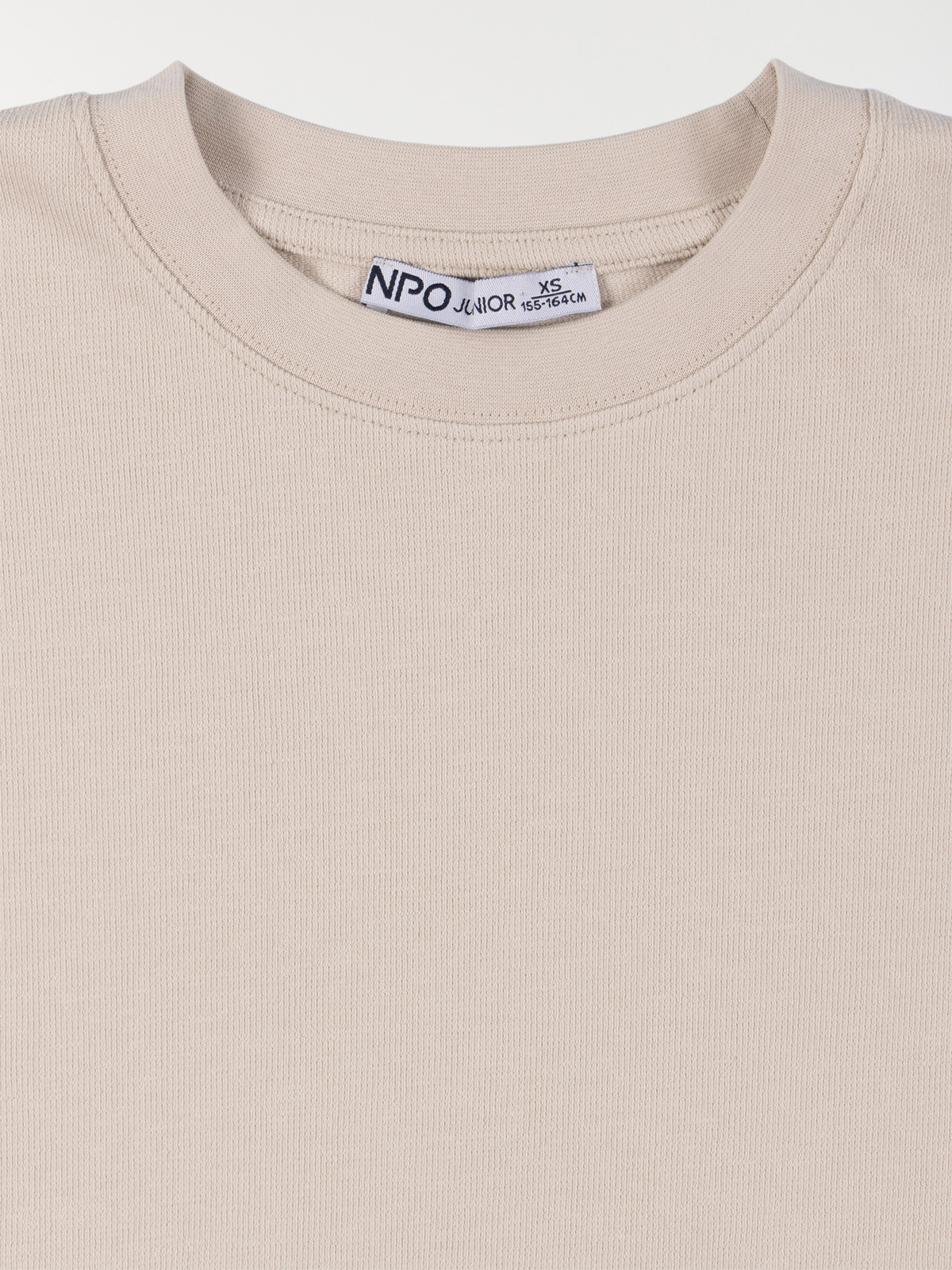 Tee-shirt col rond uni garçon (XXS-M) Tee-shirt col rond uni garçon (XXS-M)