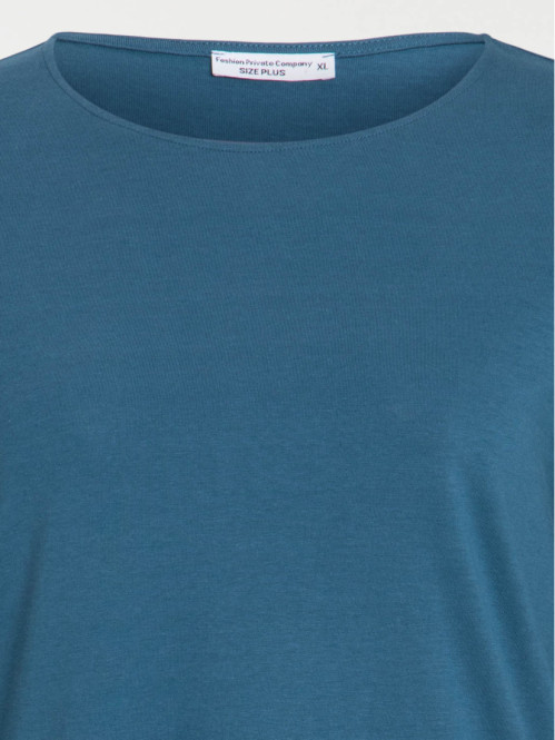 T-shirt bleu gipsy grande taille femme