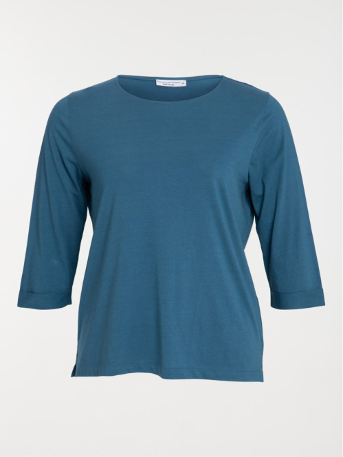 T-shirt bleu gipsy grande taille femme