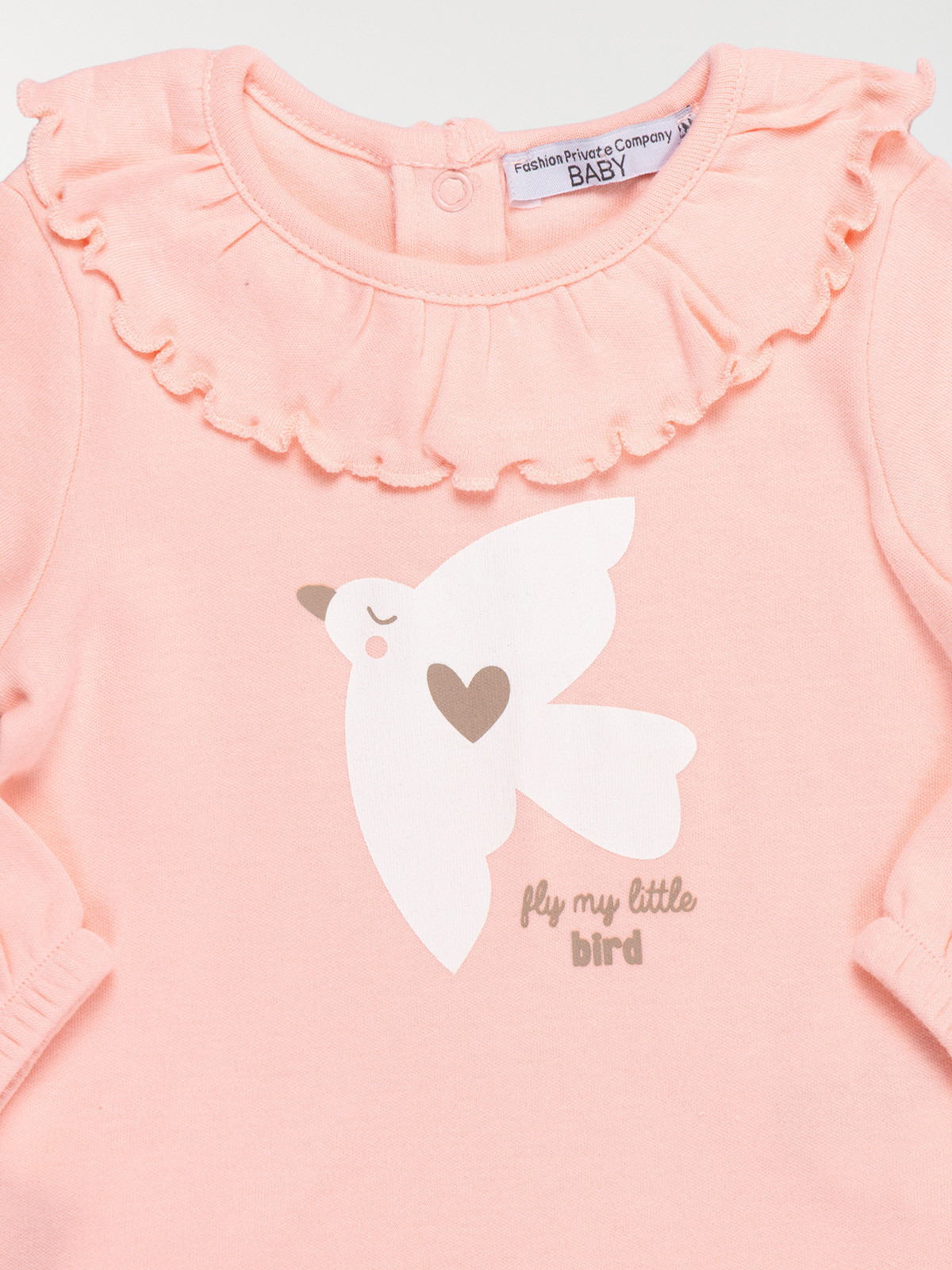 Pyjama motif oiseau fille (3-24M)