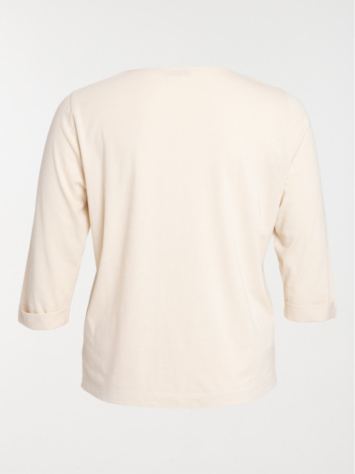 T-shirt mastic grande taille femme