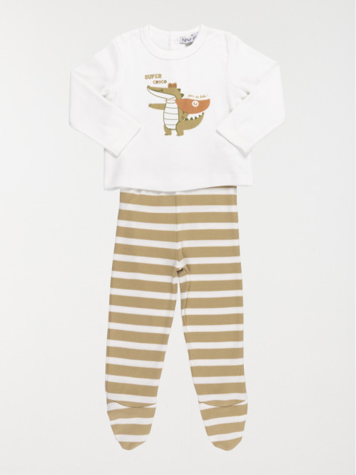 Pyjama motif super croco...